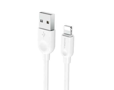 USB data kabl Comicell Superior CO-BX14 2.4A Lightning 3m beli (MS).
