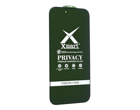 Zastitno staklo Tempered glass X mart 9D Privacy - iPhone 17 Air.