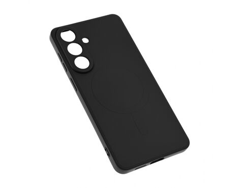Silikonska futrola Teracell Giulietta Magsafe - Samsung S946 Galaxy S26 Plus crna.