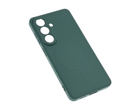 Silikonska futrola Teracell Giulietta Magsafe - Samsung S941 Galaxy S26 tamno zelena.