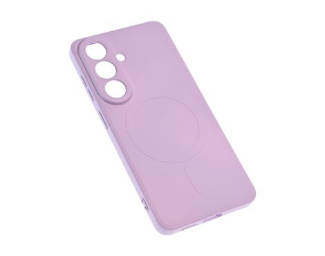 Silikonska futrola Teracell Giulietta Magsafe - Samsung S941 Galaxy S26 ljubicasta.