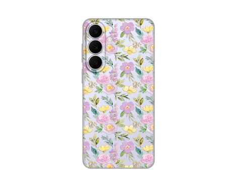 Silikonska futrola PRINT Skin - Samsung S731B Galaxy S25 Fe Soft Flowers.