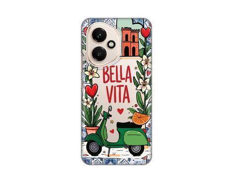 Silikonska futrola PRINT Skin - Huawei Honor 400 Bella Vita.