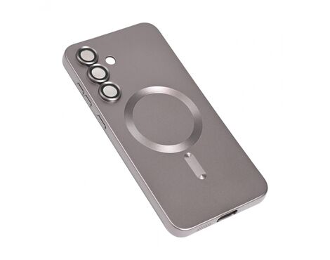 Futrola Magsafe Chrome - Samsung S731B Galaxy S25 FE siva.
