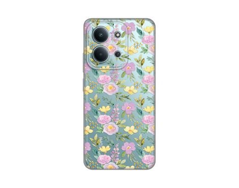 Silikonska futrola PRINT Skin - Xiaomi Redmi 15C 4G Soft Flowers.