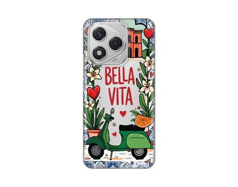 Silikonska futrola PRINT Skin - Huawei Honor 400 Lite Bella Vita.