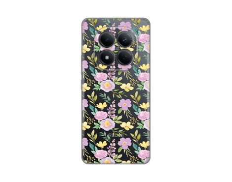 Silikonska futrola PRINT Skin - Xiaomi Redmi Note 15 Pro 4G Soft Flowers.