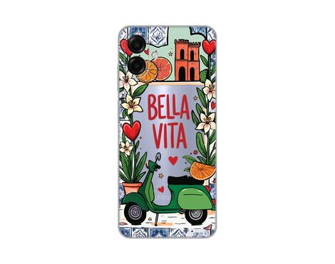 Silikonska futrola PRINT Skin - Samsung A075F Galaxy A07 Bella Vita.