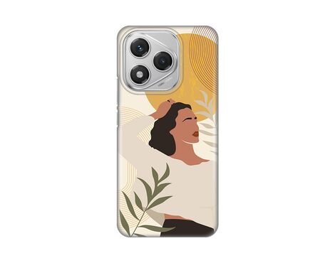 Silikonska futrola PRINT Skin - Huawei Honor 400 Lite Boho Girl.