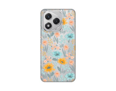 Silikonska futrola PRINT Skin - Huawei Honor 400 Lite Lovely Flowers.