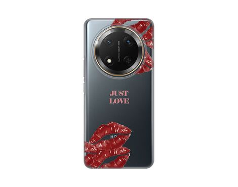 Silikonska futrola PRINT Skin - Huawei Honor Magic 7 lite Just Love Pink.