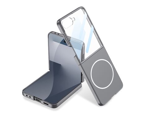 Futrola SMOOTH MagSafe - Samsung F751B Galaxy Z Flip 7 5G siva (GKK case) (MS).