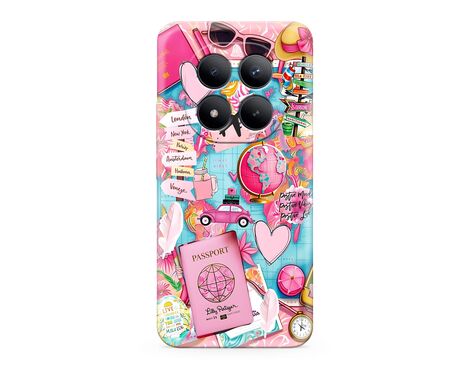 Silikonska futrola ultra tanka (skin) PRINT CLEAR - Xiaomi Redmi Note 15 Pro 5G SP029 (MS).