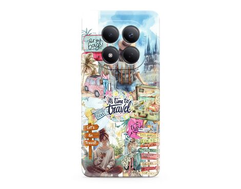 Silikonska futrola ultra tanka (skin) PRINT CLEAR - Xiaomi Redmi Note 15 Pro 4G SP031 (MS).