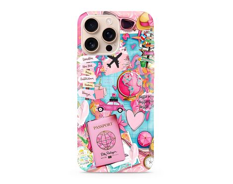 Silikonska futrola ultra tanka (skin) PRINT CLEAR - iPhone 16 Pro Max (6.9) SP029 (MS).