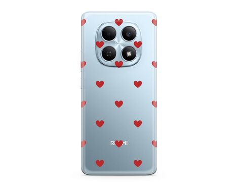 Silikonska futrola ultra tanka (skin) PRINT CLEAR - Xiaomi Redmi Note 15 5G SP013 (MS).