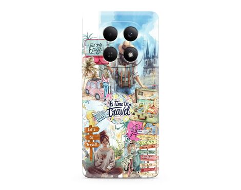Silikonska futrola ultra tanka (skin) PRINT CLEAR - Xiaomi Redmi Note 15 5G SP031 (MS).