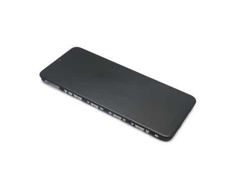 LCD displej (ekran) - Samsung A037 Galaxy A03s 2021 + Touch screen + frame black (crni) (161mm-zuti flet) Full ORG EU (GH81-21232A) (MS).