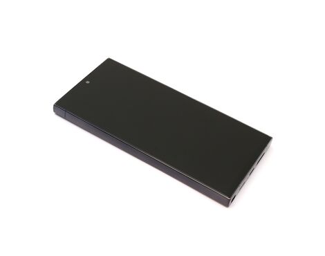 LCD displej (ekran) - Samsung Galaxy S23 Ultra 5G + Touch screen + frame black (crni) Incell FHD APLONG (MS).