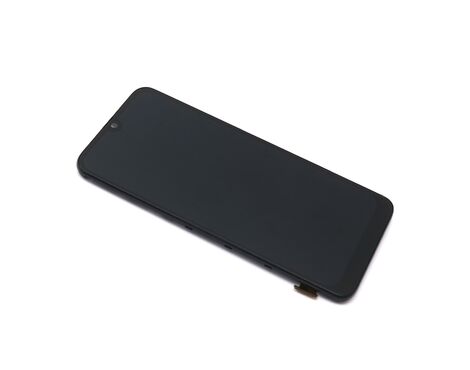LCD displej (ekran) - Samsung A405F Galaxy A40 + Touch screen + frame black (crni) APLONG TFT (MS).
