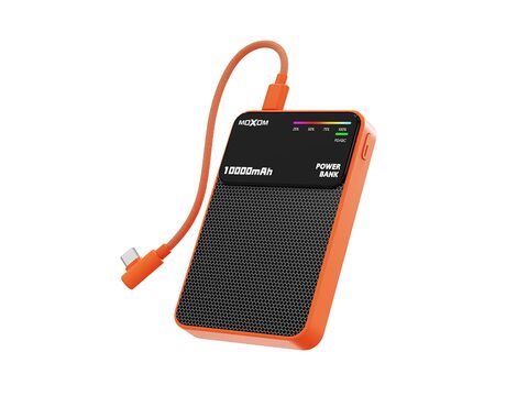 Univerzalna Back Up Baterija Magsafe Moxom MX-PB200 fast PD 20W + wireless 15W Type C - Type C 10000mAh narandzasti (MS).