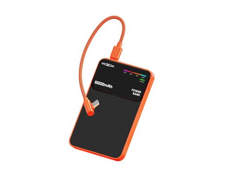 Univerzalna Back Up Baterija Magsafe Moxom MX-PB199 fast PD 20W + wireless 15W Type C - Type C 5000mAh narandzasti (MS).