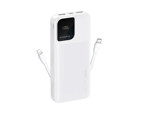 Univerzalna Back Up Baterija REMAX Rellaen Series RPP-658 fast 20000mAh 2.4A beli (MS).