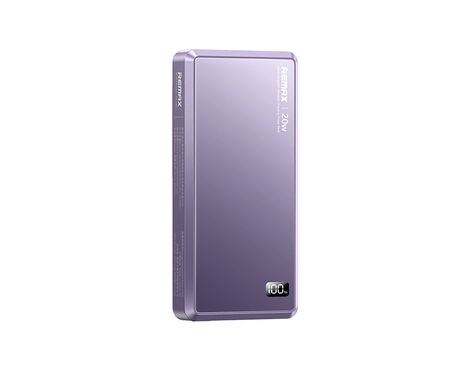 Univerzalna Back Up Baterija MagSafe REMAX Aurora FP-36 PD 20W + wireless 15W 5000mAh ljubicasti (MS).