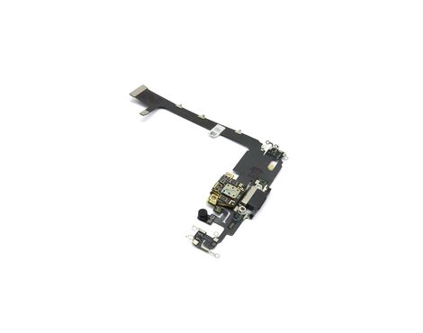 Flet kabl - Iphone 11 Pro Max + konektor punjenja black (crni) (MS).
