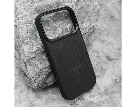 Futrola CARBON MagSafe - iPhone 17 Pro crna (big camera) (MS).