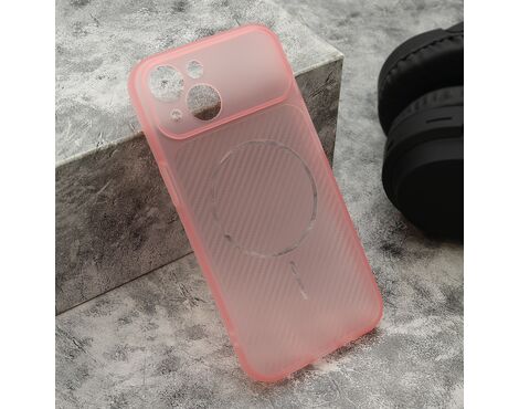 Futrola AIR STRIPE - iPhone 15 roze (MS).
