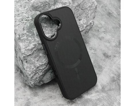 Futrola CARBON MagSafe - iPhone 17 crna (big camera) (MS).
