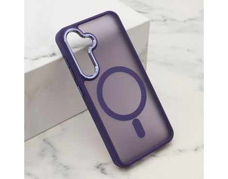 Futrola SILKY MAGSAFE - Samsung S921 Galaxy S24 5G ljubicasta (MS).