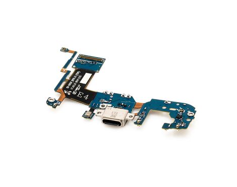 Konektor punjenja sa plocicom - Samsung G955 Galaxy S8 Plus + Flet kabl (kabal) (MS).