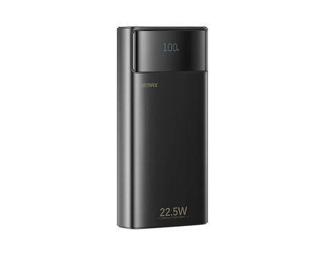 Univerzalna Back Up Baterija REMAX FC-12 LED Flashlight PD 20W + QC 22.5W 20000mAh crni (MS).