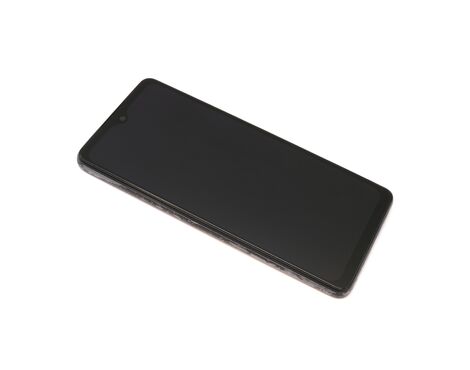 LCD displej (ekran) - Samsung A525F/A526B Galaxy A52 4G/5G small size + Touch screen + frame black (crni) OLED (MS).