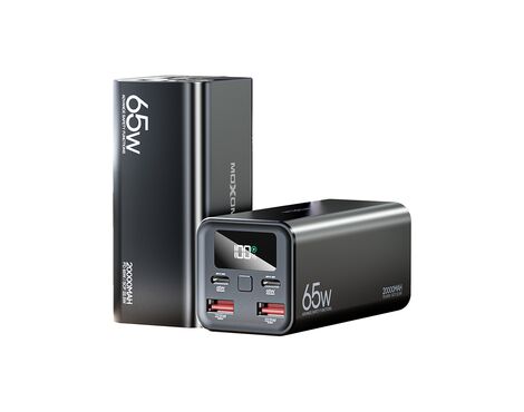 Univerzalna Back Up Baterija Moxom MX-PB72 PD65W+ QC22.5W 65W 20000mAh crni (MS).