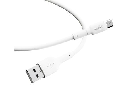 USB data kabl Moxom MX-CB302 3A Micro 1m beli (MS).