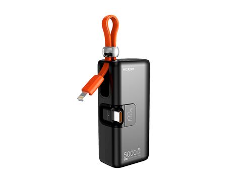 Univerzalna Back Up Baterija Moxom MX-PB161 fast PD20W+ PD22.5W 5000mAh crna (MS).