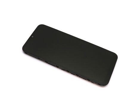 LCD displej (ekran) - Samsung A146B Galaxy A14 5G + Touch screen + frame black (crni) Aplong Original material (MS).