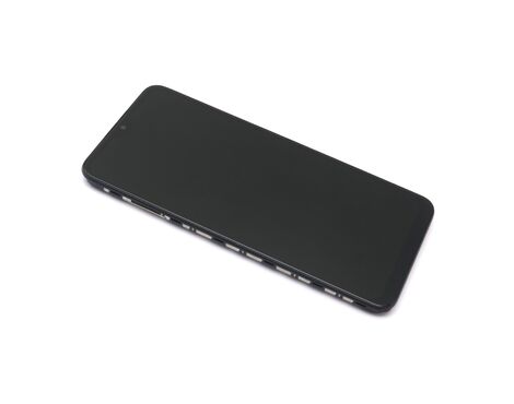 LCD displej (ekran) - Xiaomi Redmi 9 + Touch screen + frame black (crni) APLONG Original Material (MS).