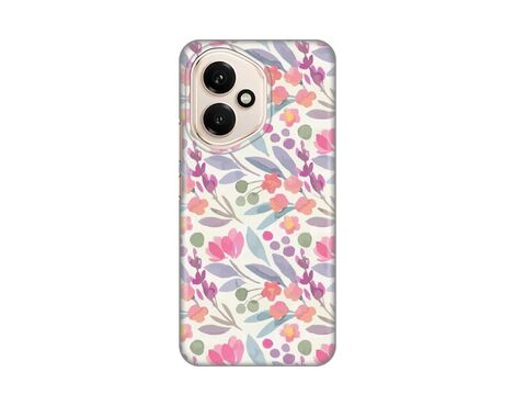 Silikonska futrola PRINT - Huawei Honor 400 Watercolor Flowers.