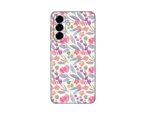 Silikonska futrola PRINT - Samsung A576 Galaxy A57 5G Watercolor Flowers.