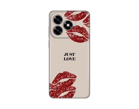 Silikonska futrola PRINT Skin - Huawei Honor X5c Plus Just Love.