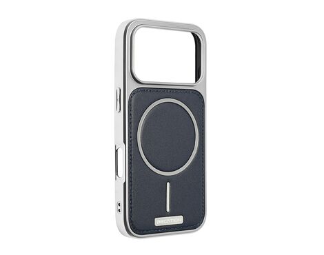 Futrola Magsafe Urban Leather - iPhone 17 Pro tamno plava.