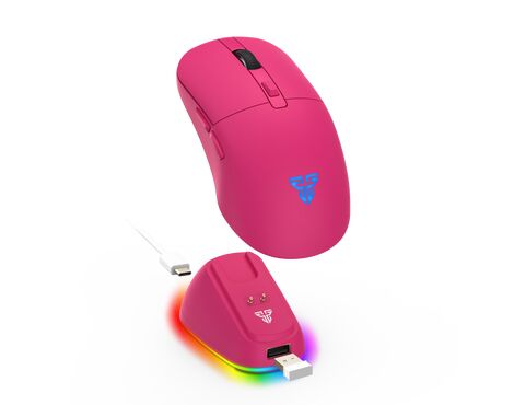 Mis Wireless Gaming Fantech WG9RD Kanata pink.