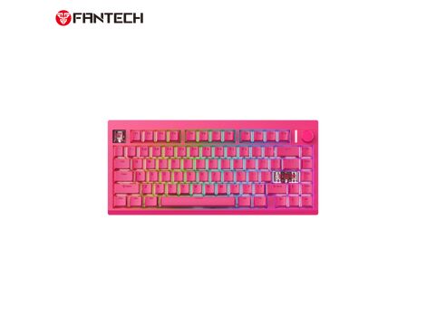 Tastatura Mehanicka Gaming Fantech MK921 Maxfit 8 Wireless pink (white switch).