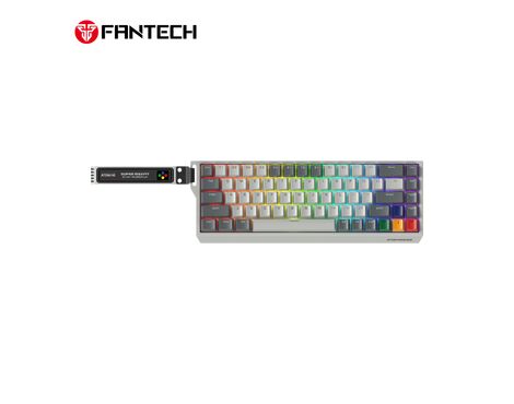 Tastatura Wired Magnetic Gaming Fantech MK922 Atom HE68 Pro Super Maxfit siva (emerald switch).