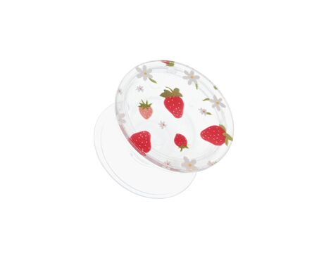 Drzac Pop Strawberry and Flowers Transparent.