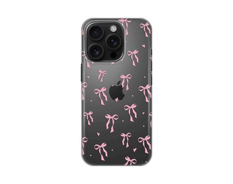 Silikonska futrola PRINT Skin - iPhone 16 Pro Cute Bow.